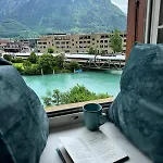 شقة River 3 - Kissed Retreat With Iconic Jungfraujoch View إنترلاكن