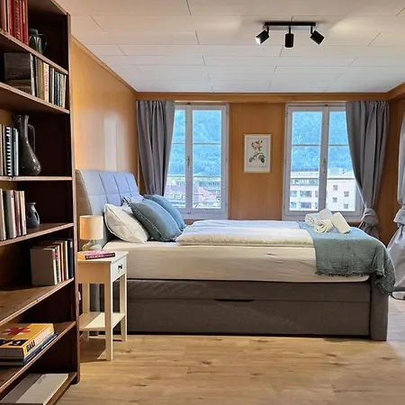 River-kissed Retreat With Iconic Jungfraujoch View Appartamento Interlaken