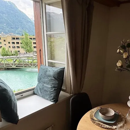 דירה River 3 - Kissed Retreat With Iconic Jungfraujoch View *